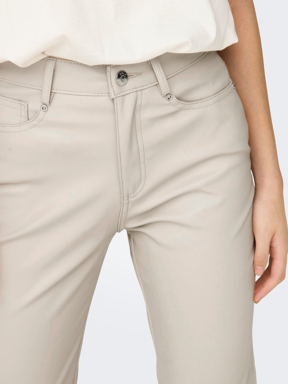 Faux leather Trousers