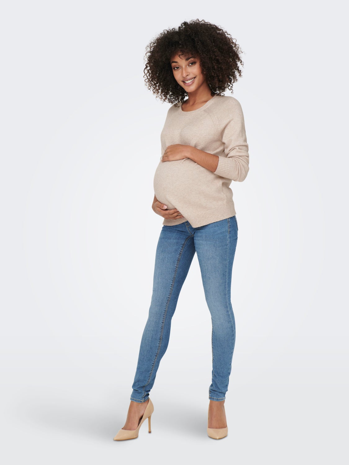 Mama loose fitted Knitted Pullover