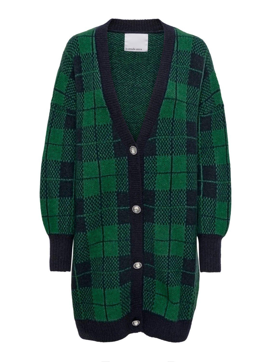 Long wool Knitted Cardigan