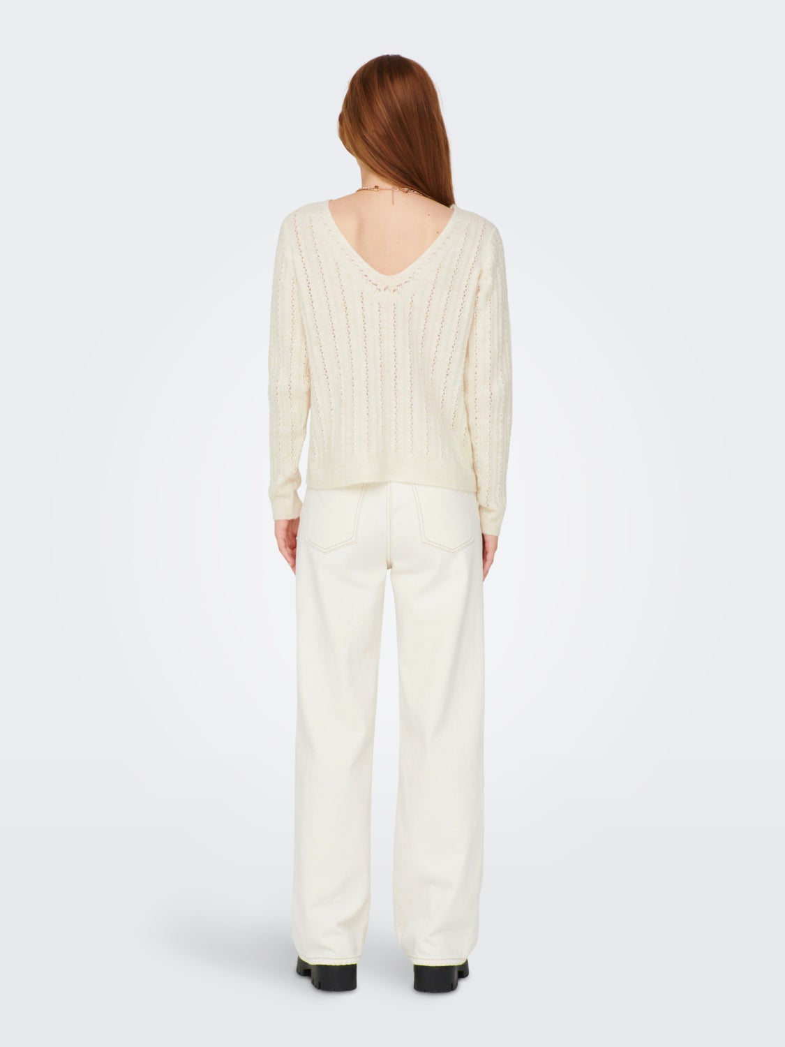 Reversible Knitted Pullover