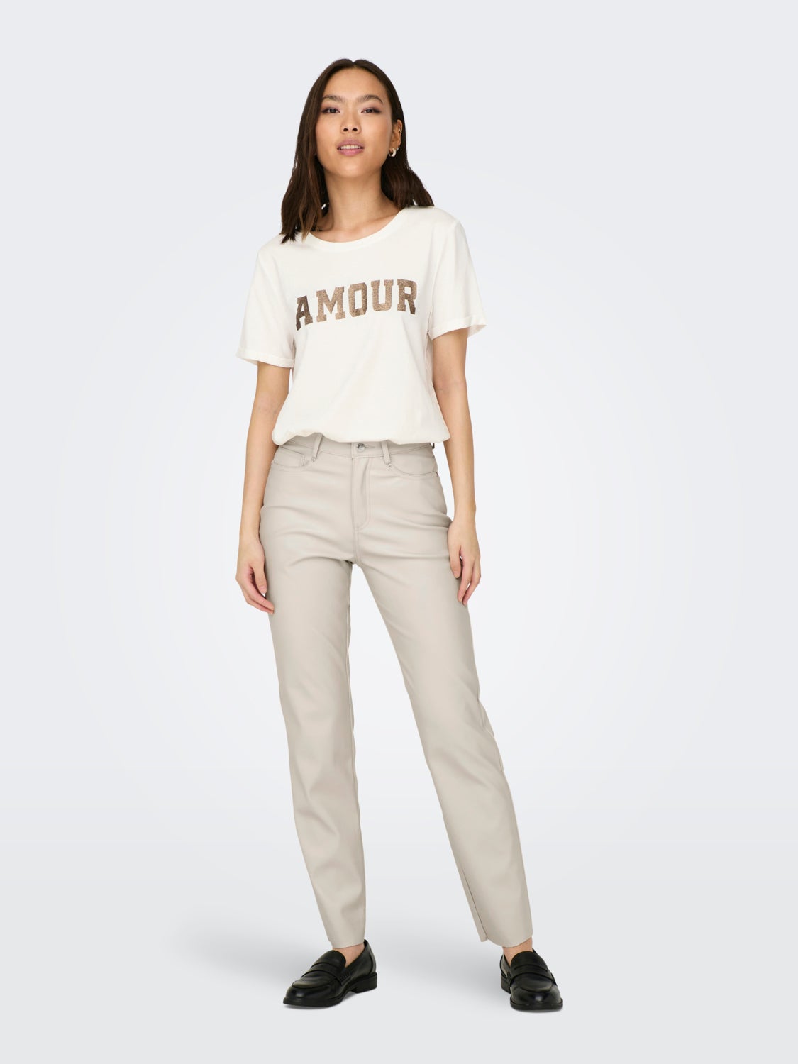 Faux leather Trousers