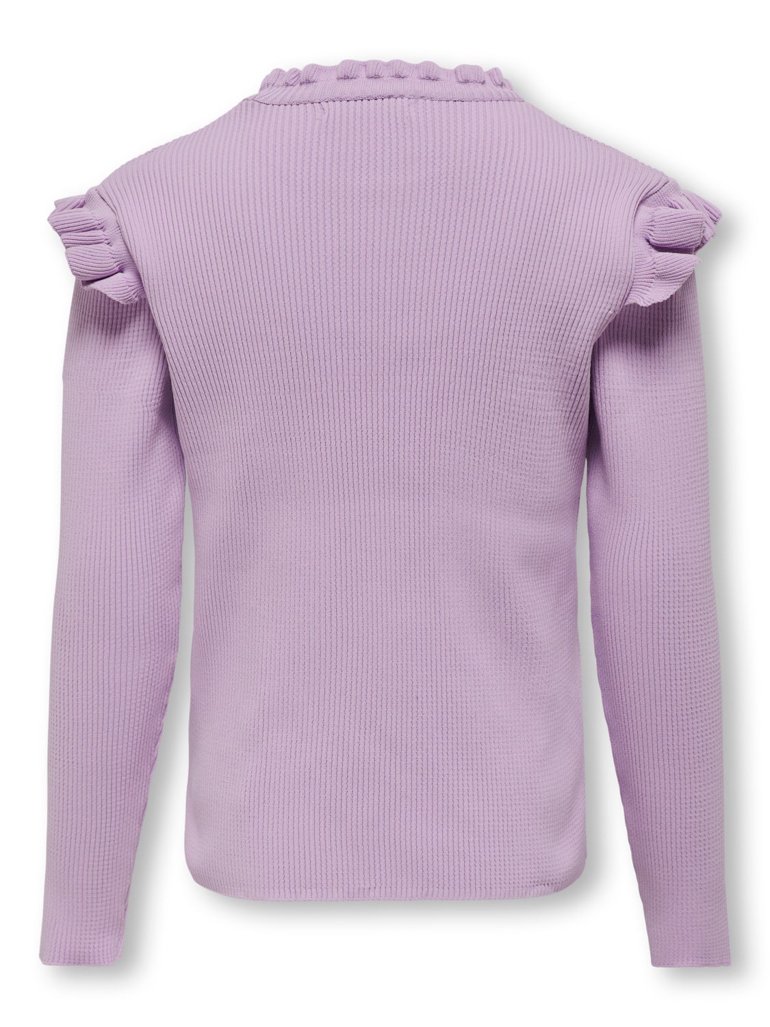 Frill Knitted Pullover