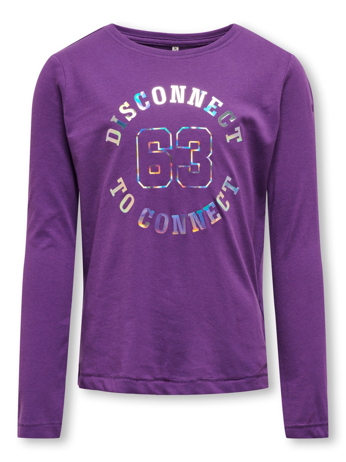 o-neck t-shirt with print