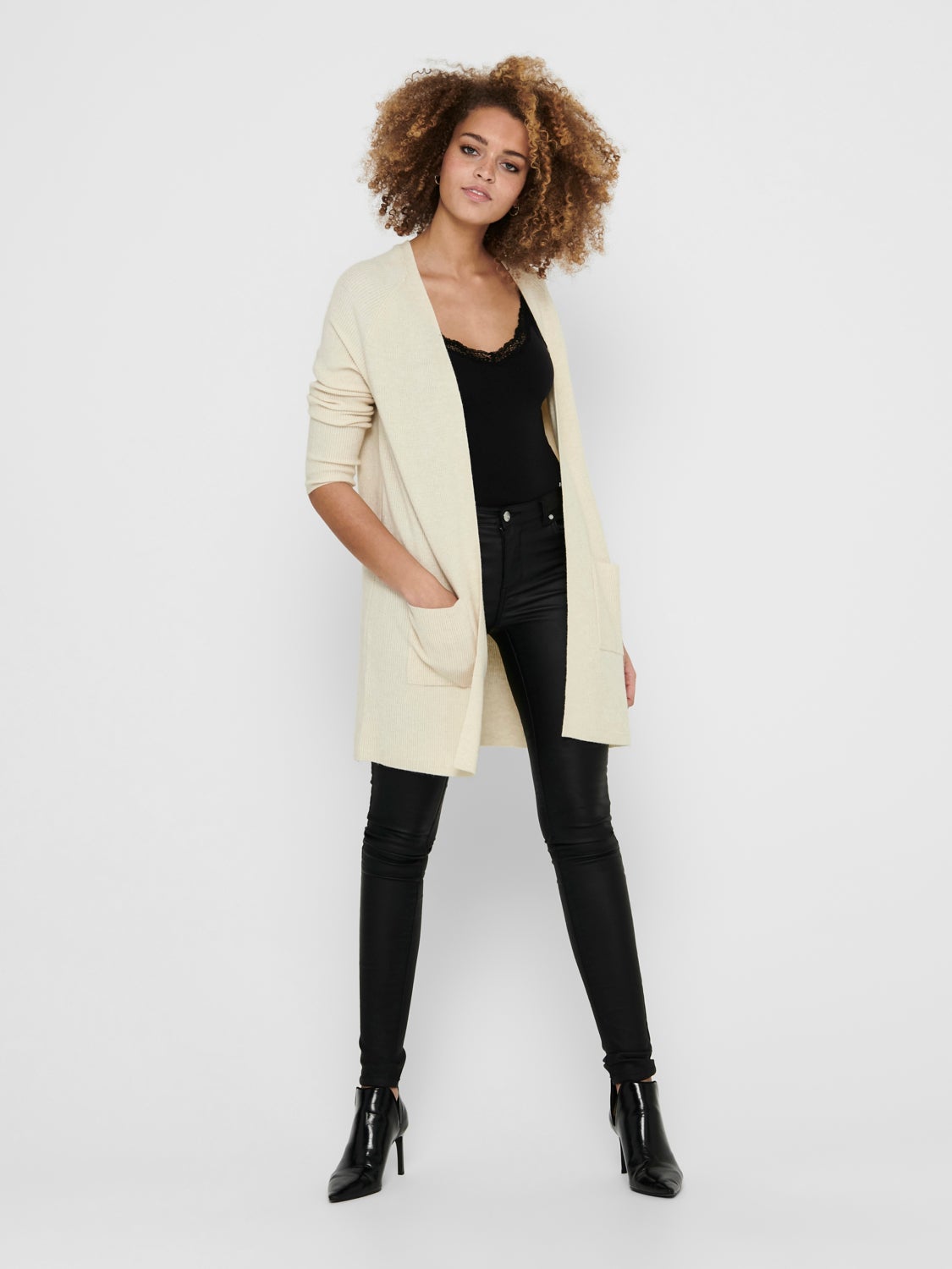 Long Knitted Cardigan