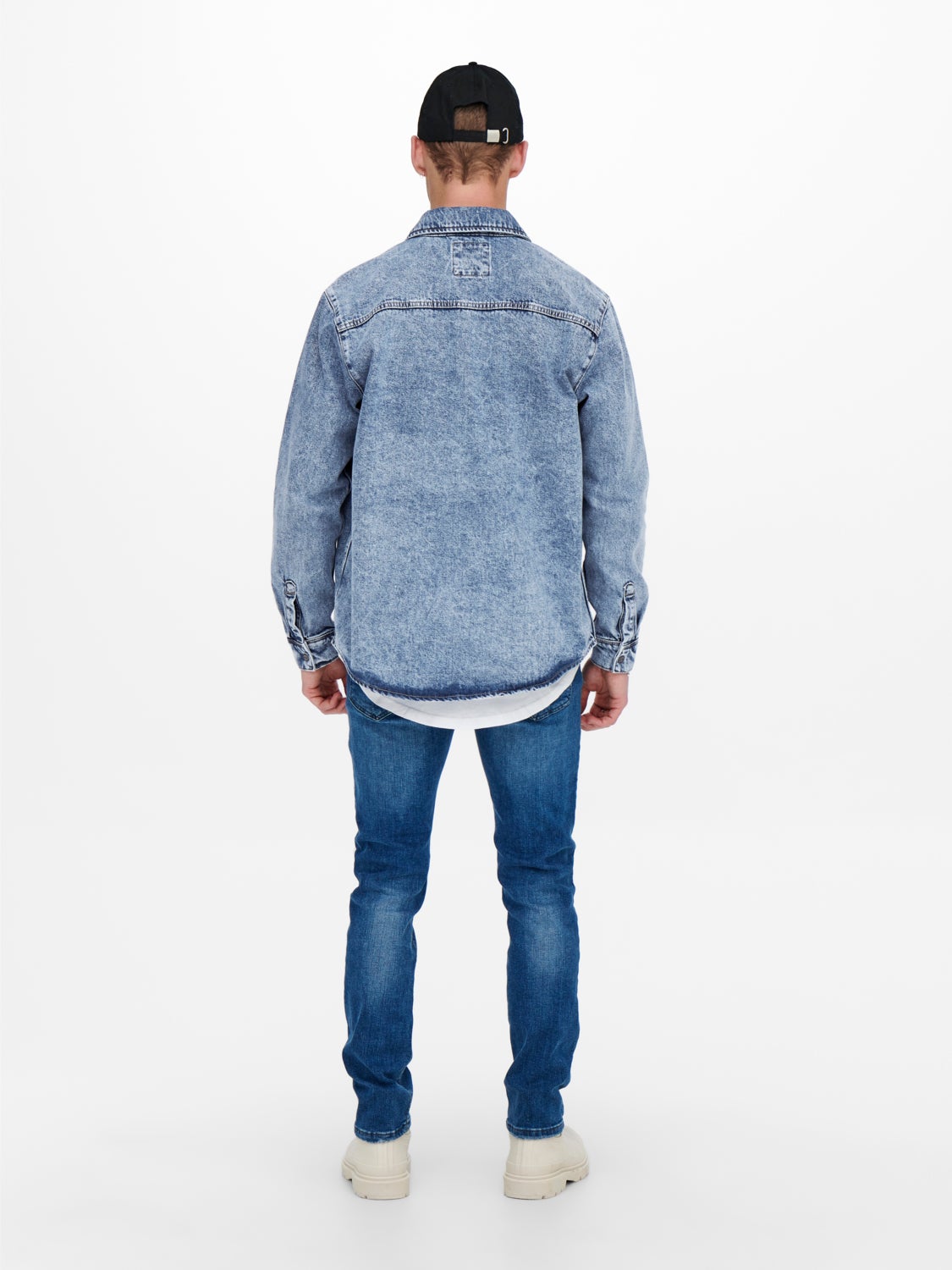 Denim overshirt