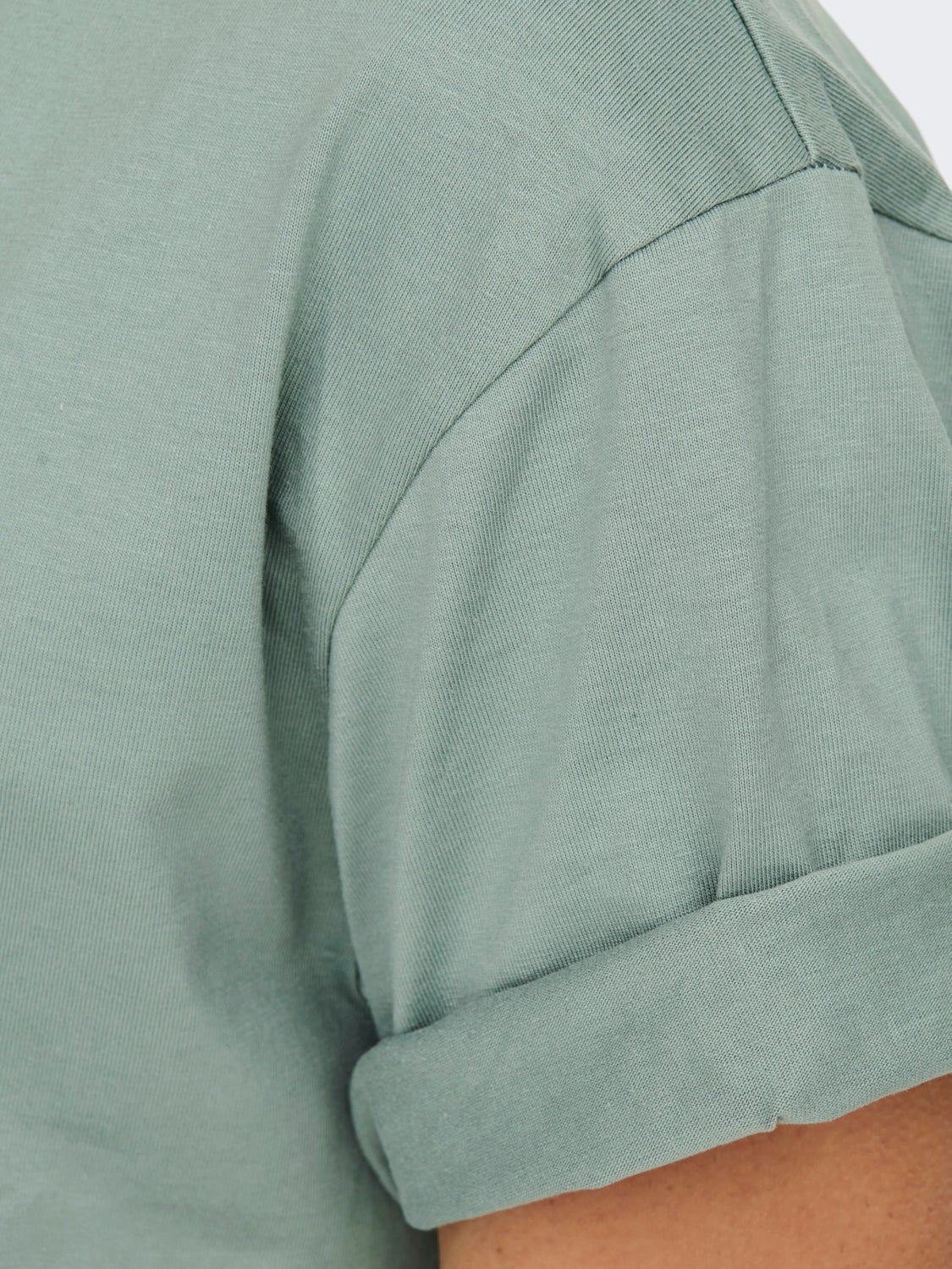 Oversized o-hals t-shirt