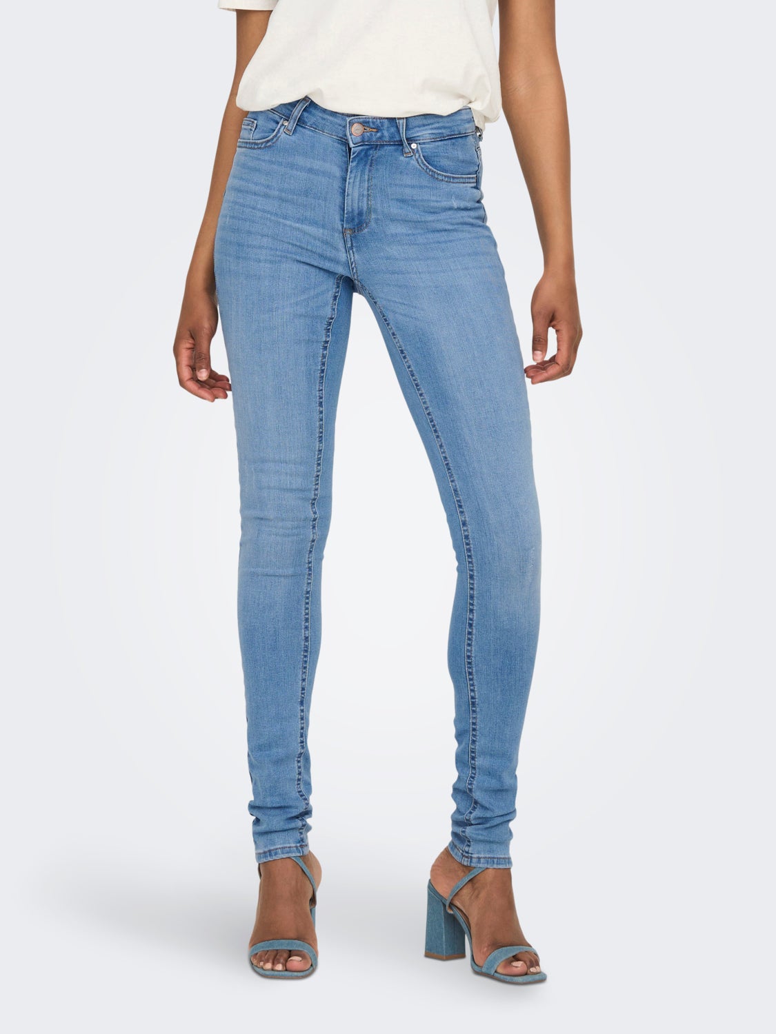 ONLBlush life mid Skinny fit jeans