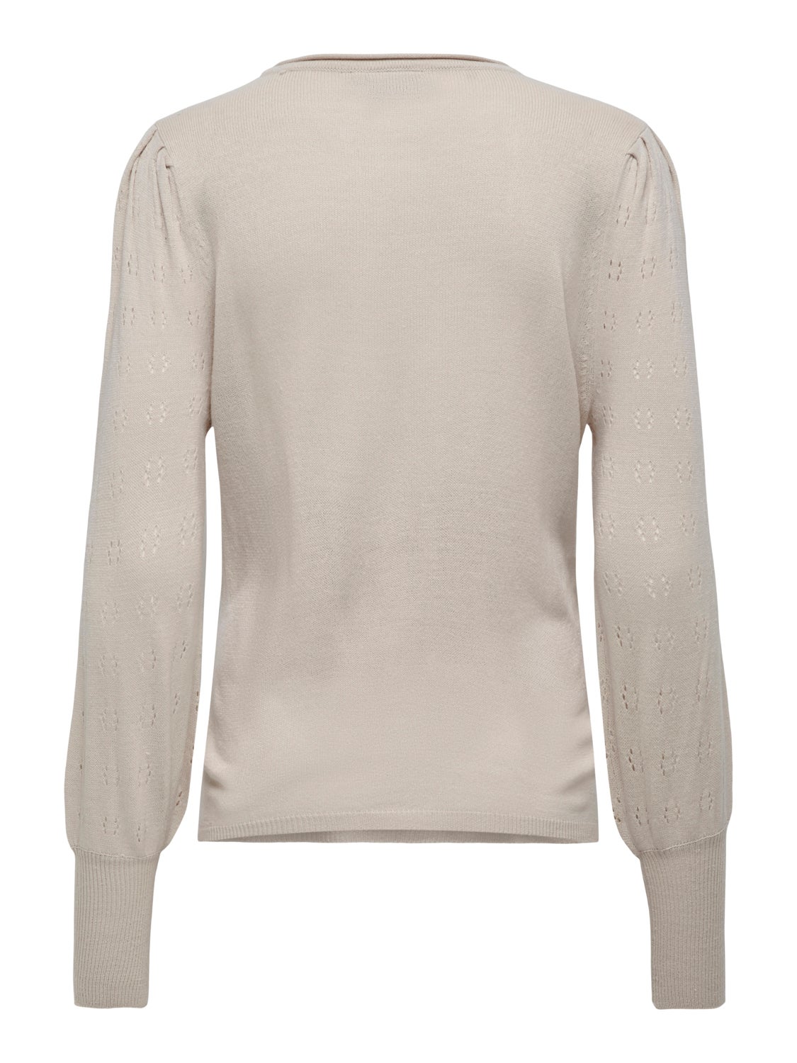 Mama puff sleeves Knitted Pullover