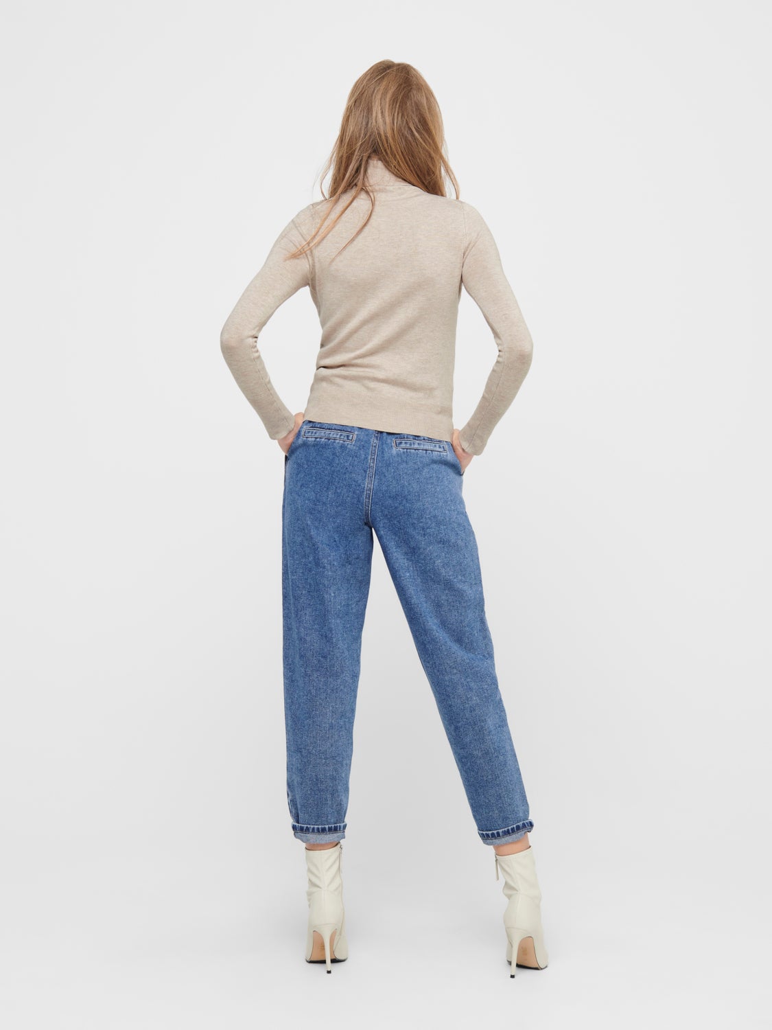 Rollneck Knitted Pullover