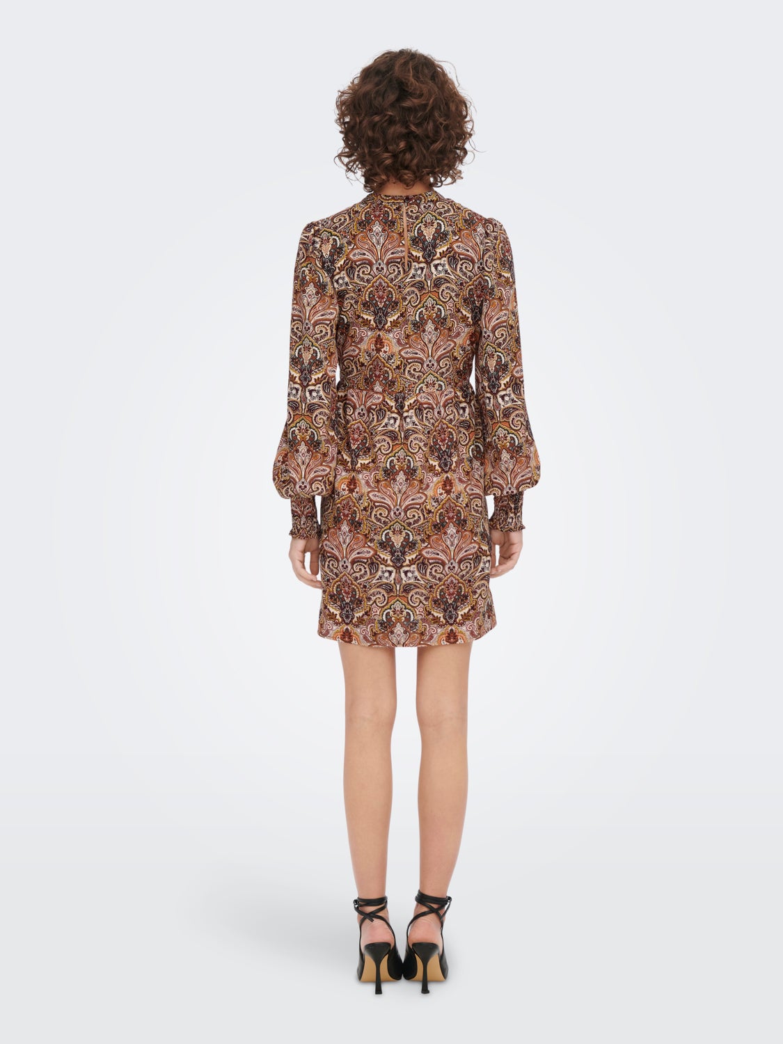 Patterned Long Sleeved dress