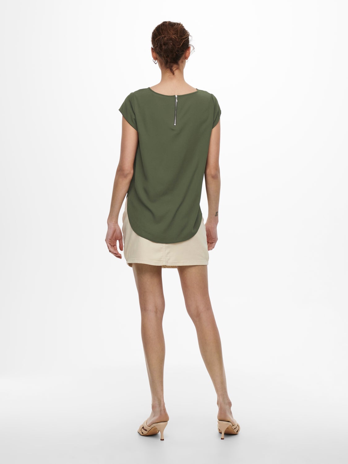 Loose Short Sleeved Top