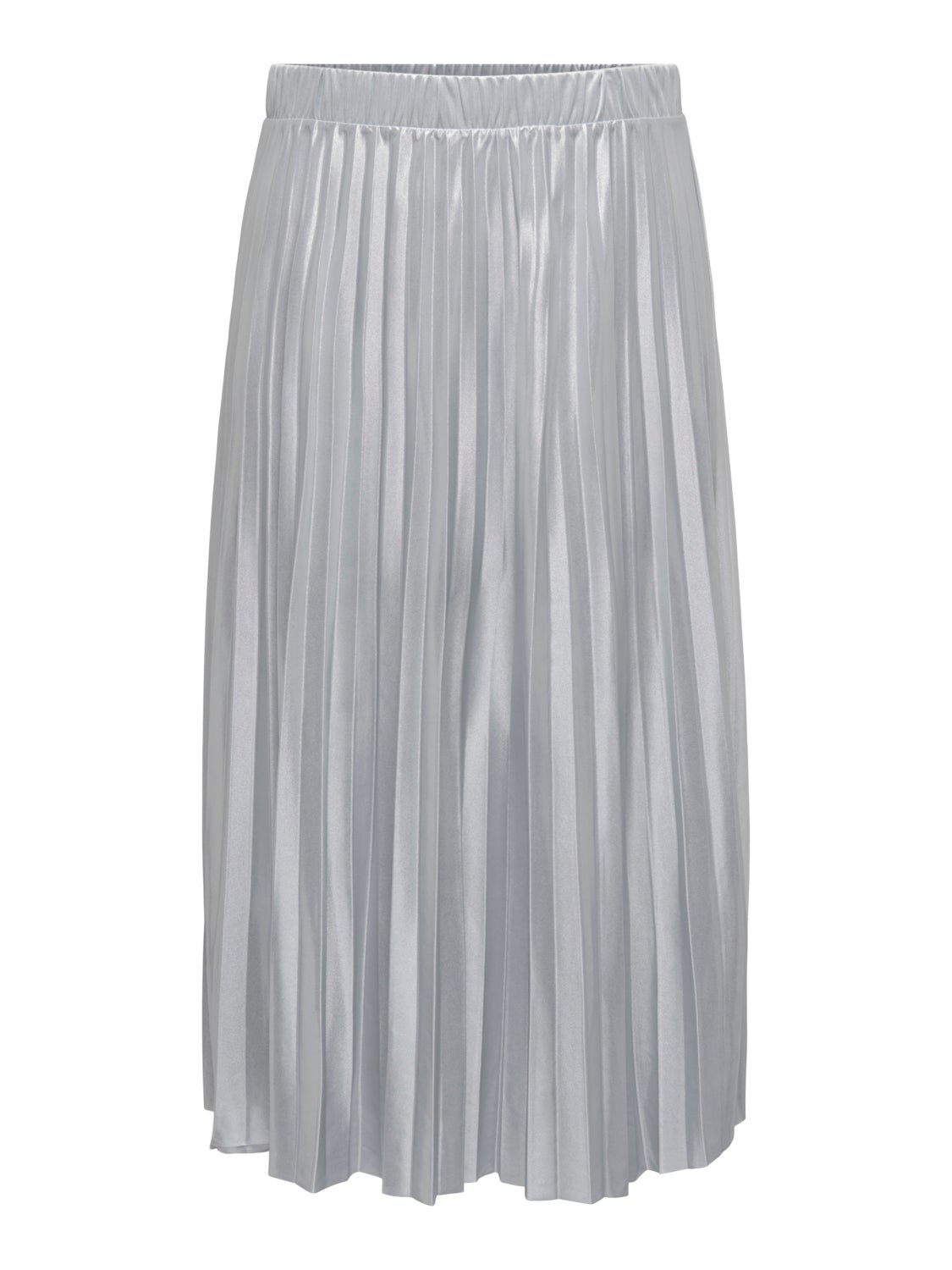 Curvy pleated midi skirt