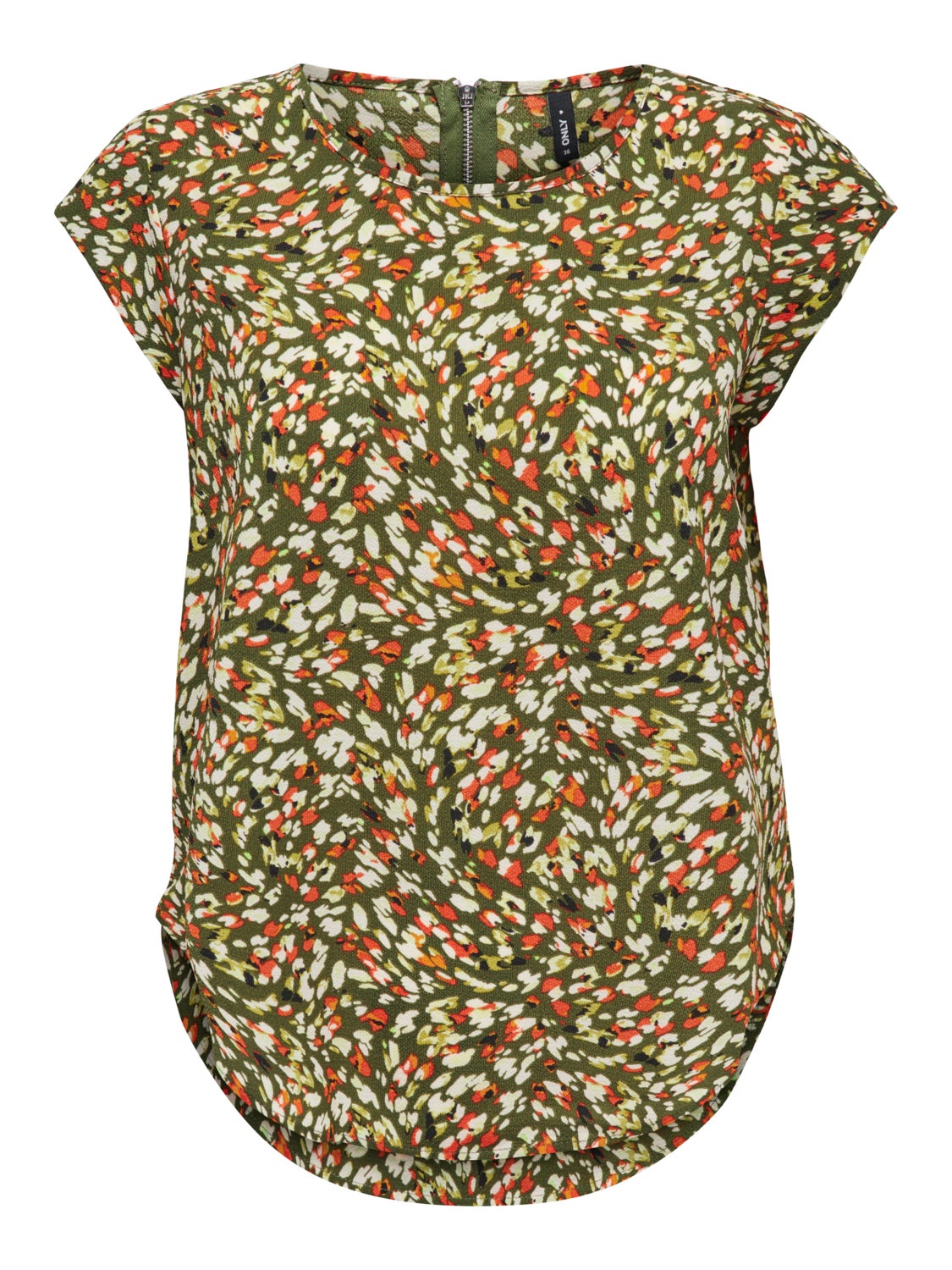 Printed Short Sleeved Top