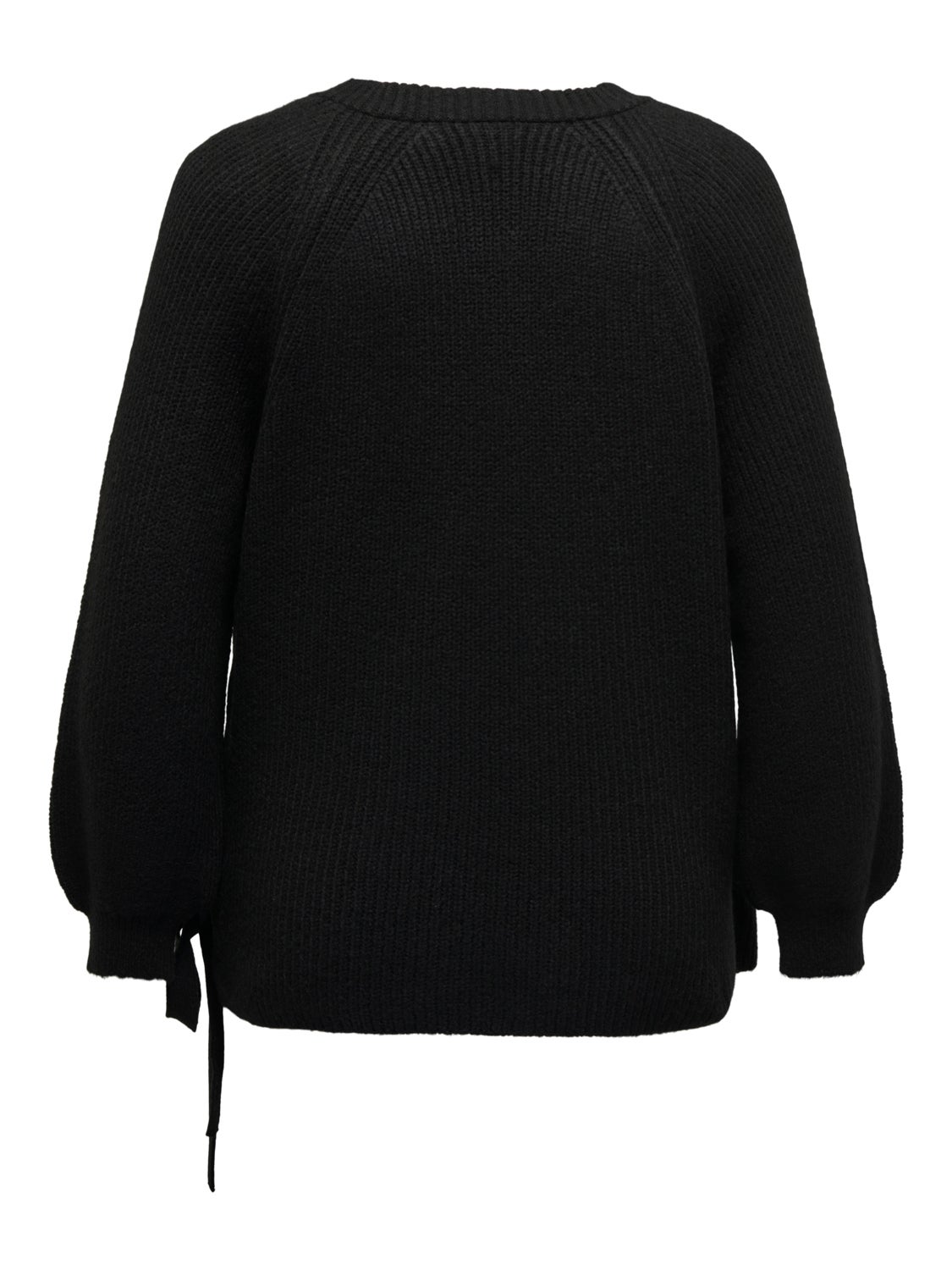 Curvy wrap Knitted Pullover