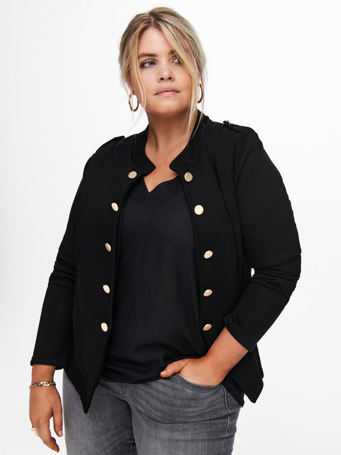 Curvy detailed Blazer