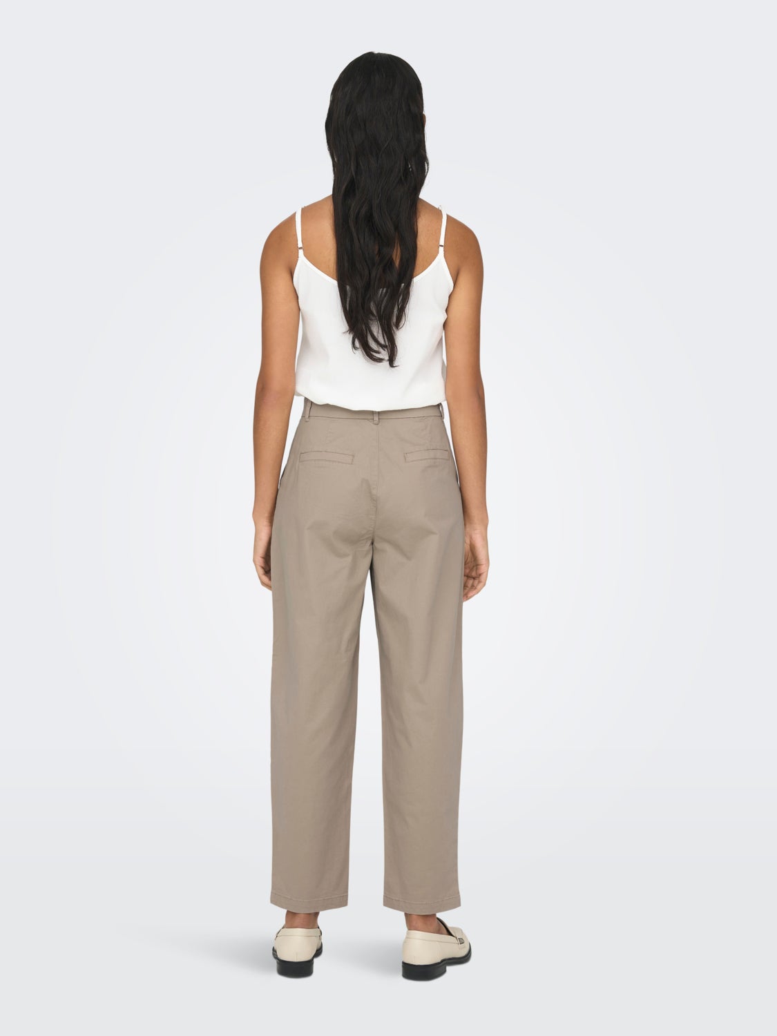 Loose Pleat Chinos