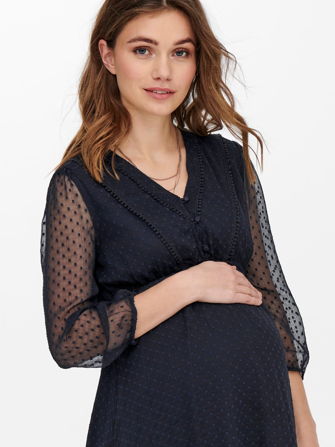 Mama 3/4 sleeved Dress