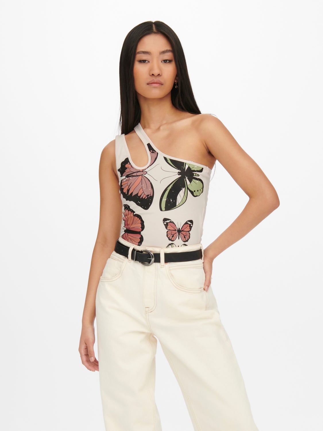 One shoulder Top