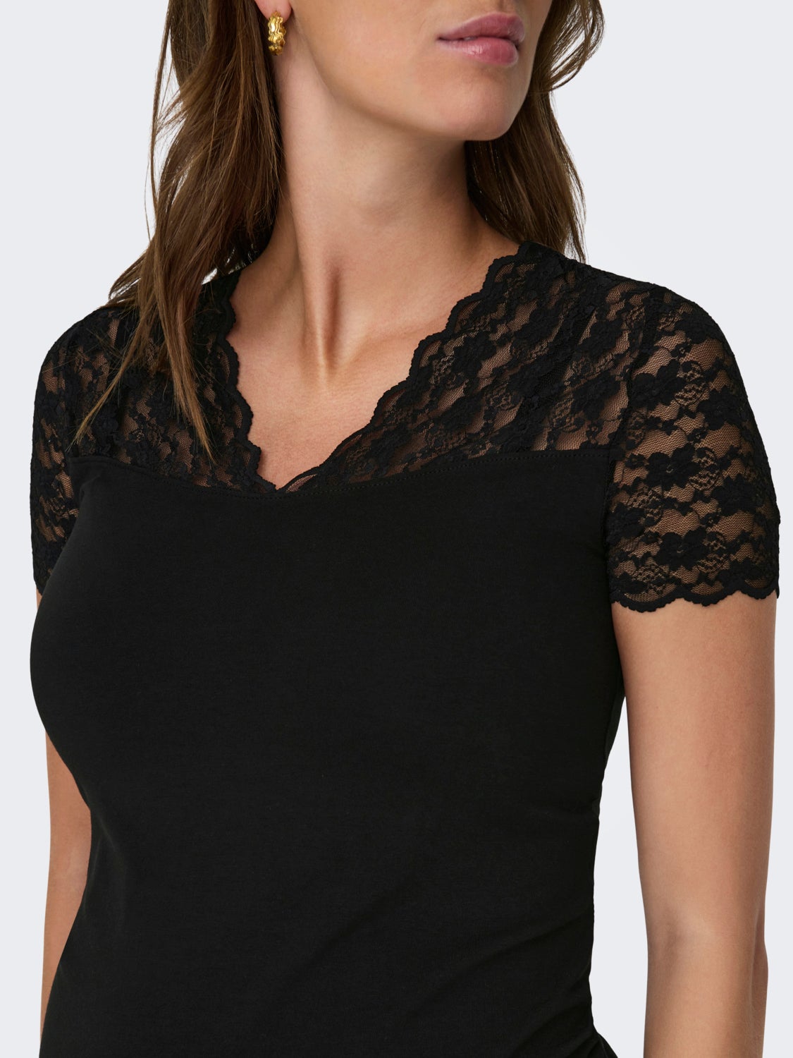 Mama mini v-hals kjole