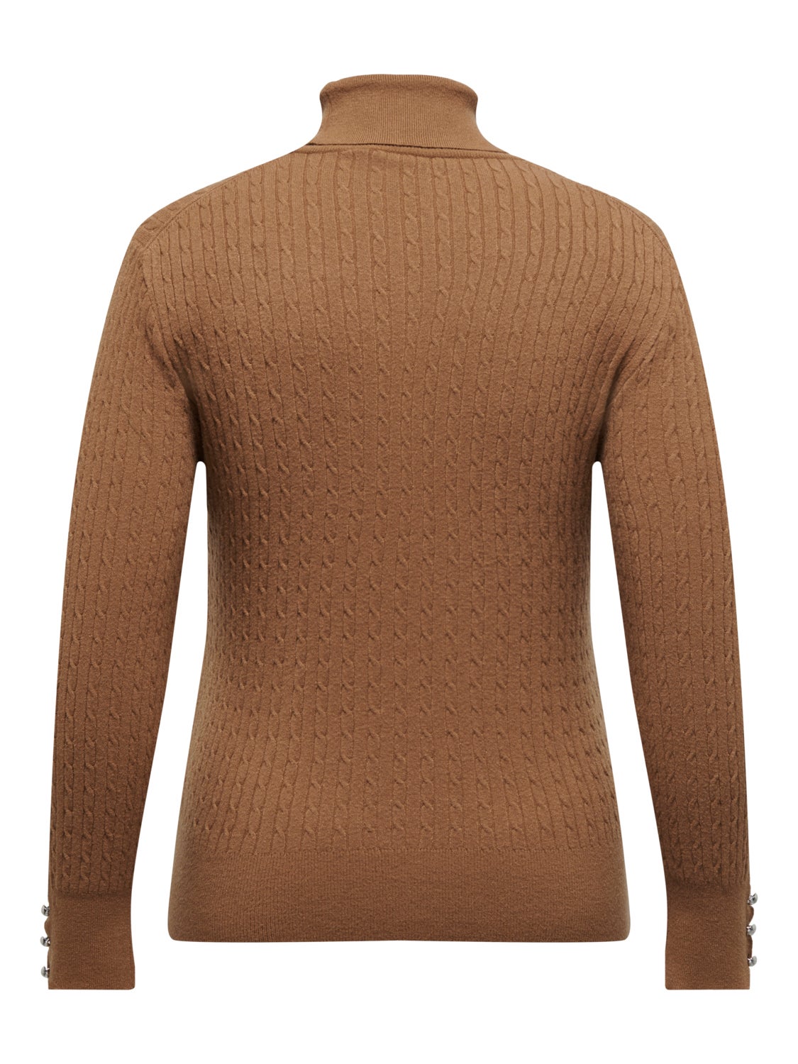 curvy high neck knit