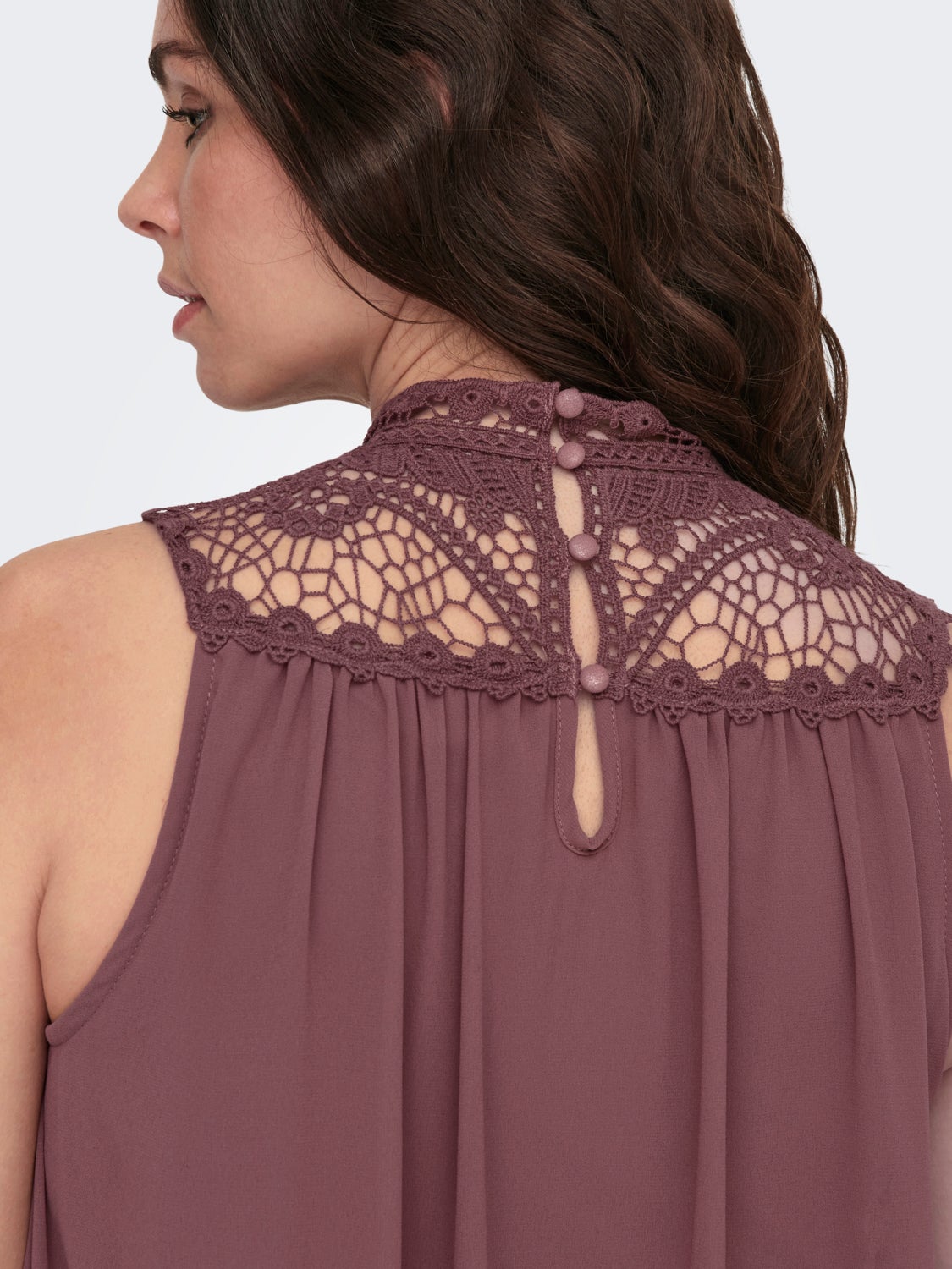 Mama lace detail dress