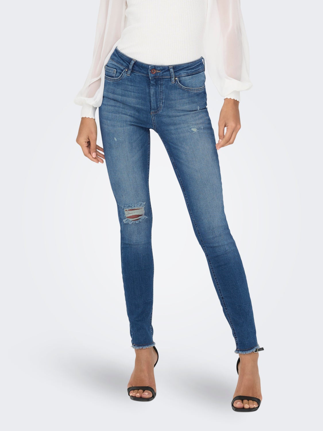 ONLBlush mid ankle Skinny fit jeans