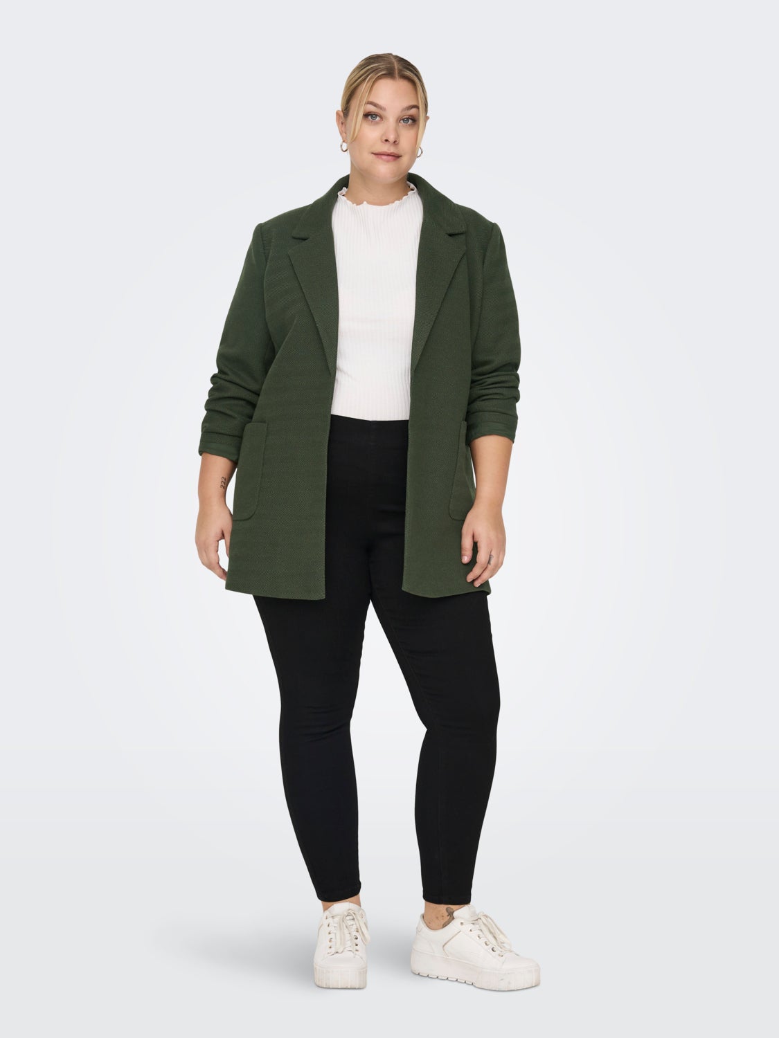 Curvy classic blazer