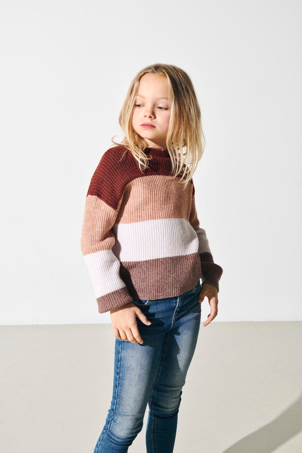 Striped Knitted Pullover