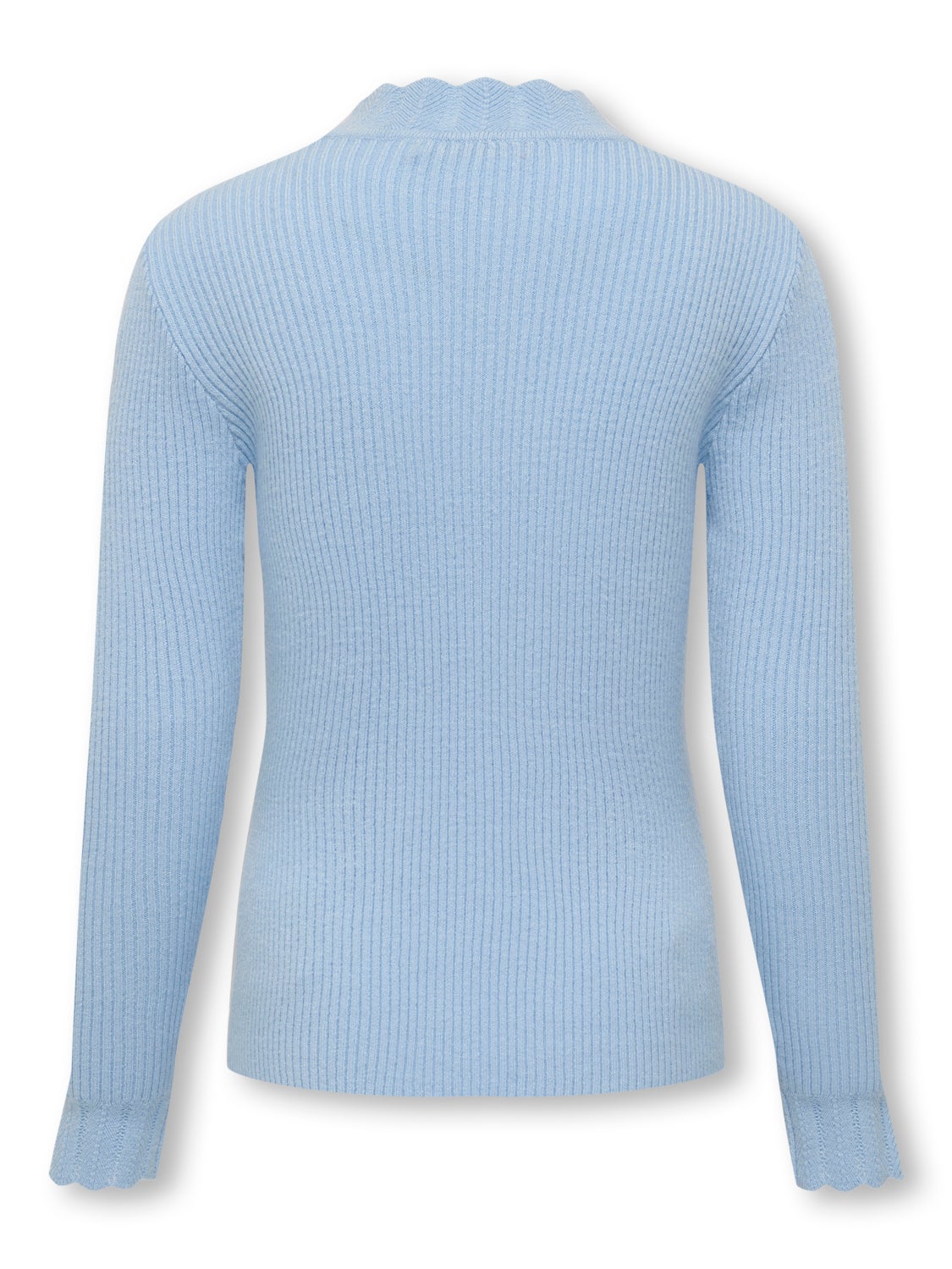 Long sleeves top with high neck