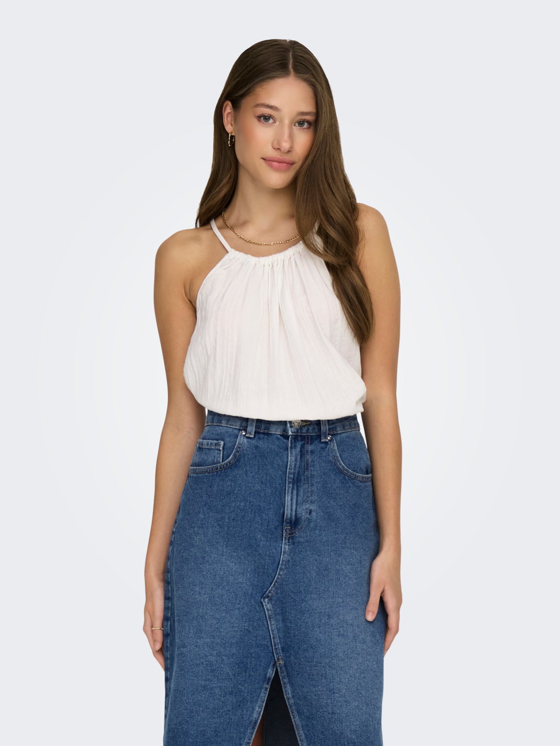 Loose fit singlet top