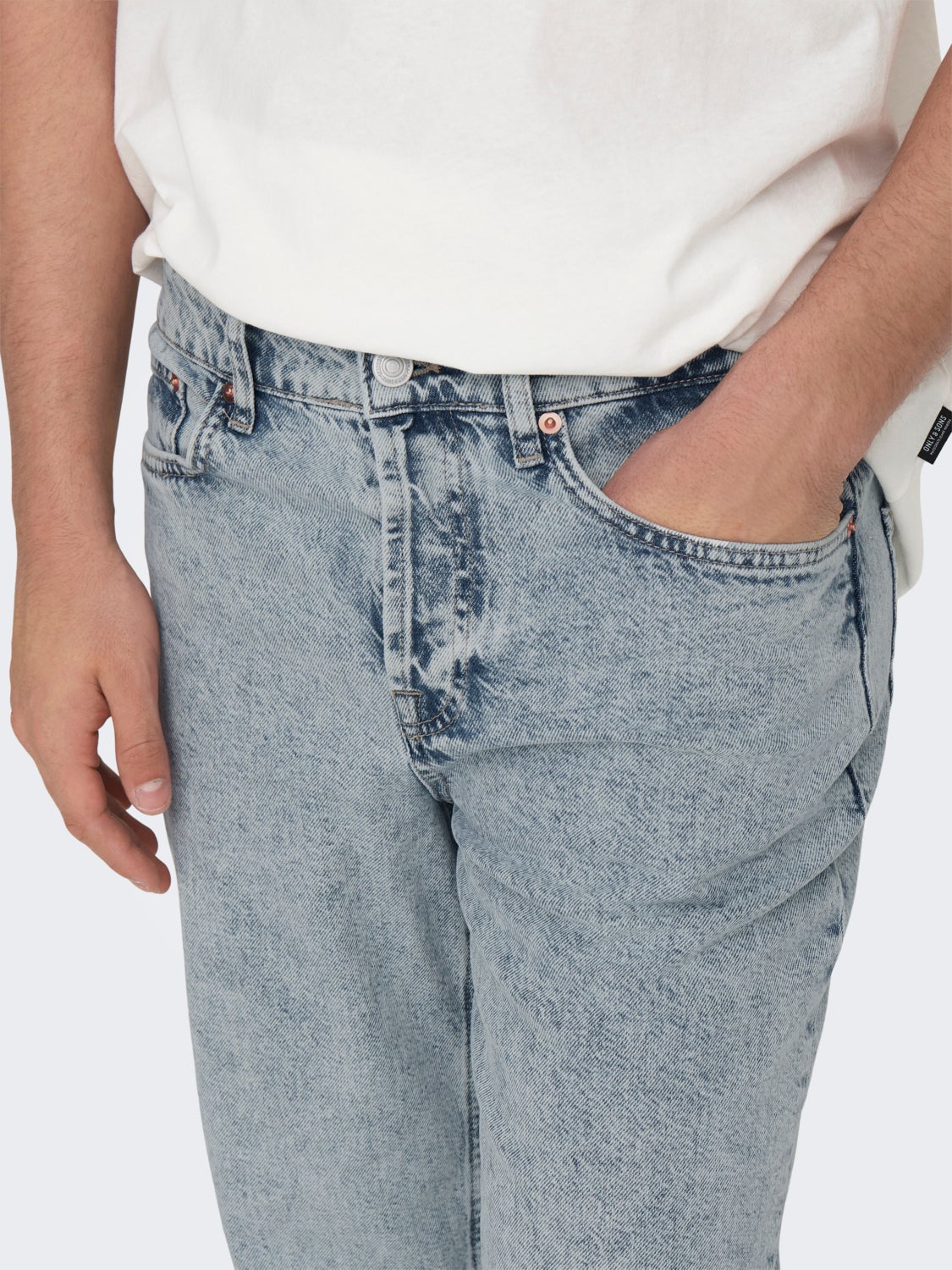 ONSEDGE LOOSE LIGHT BLUE 4289 JEANS