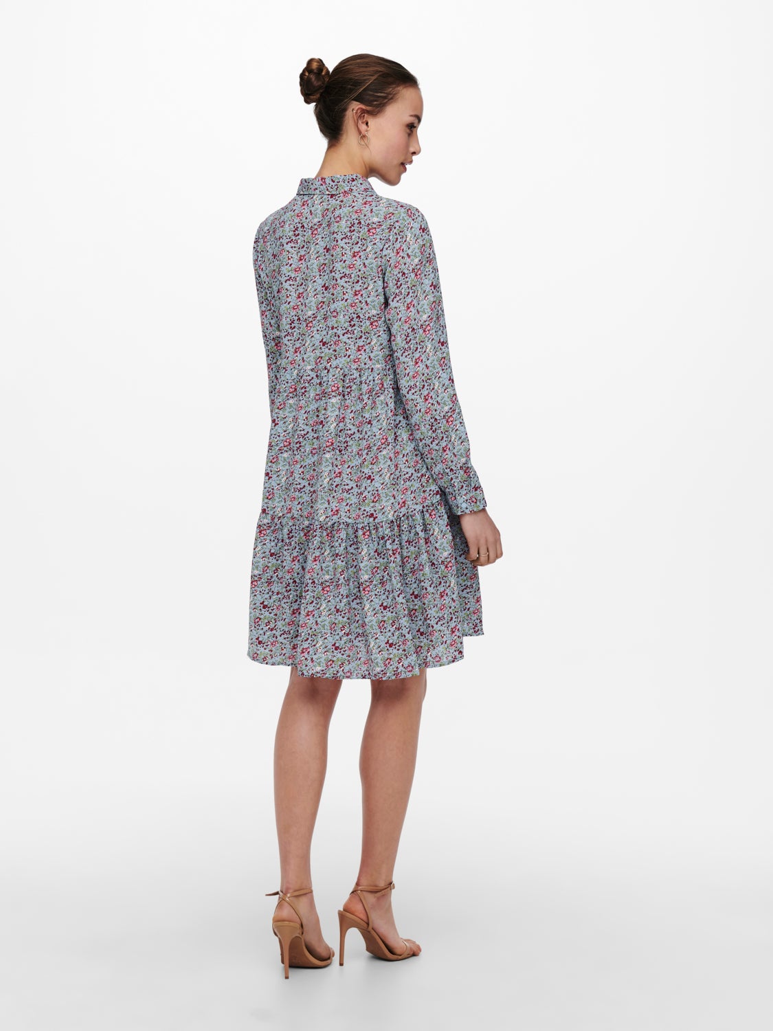 Mini dress with print