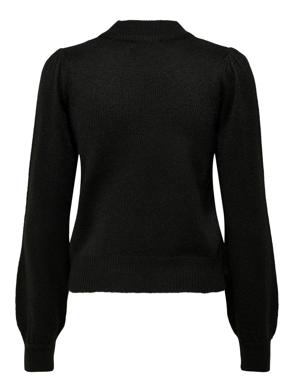 High neck knitted pullover