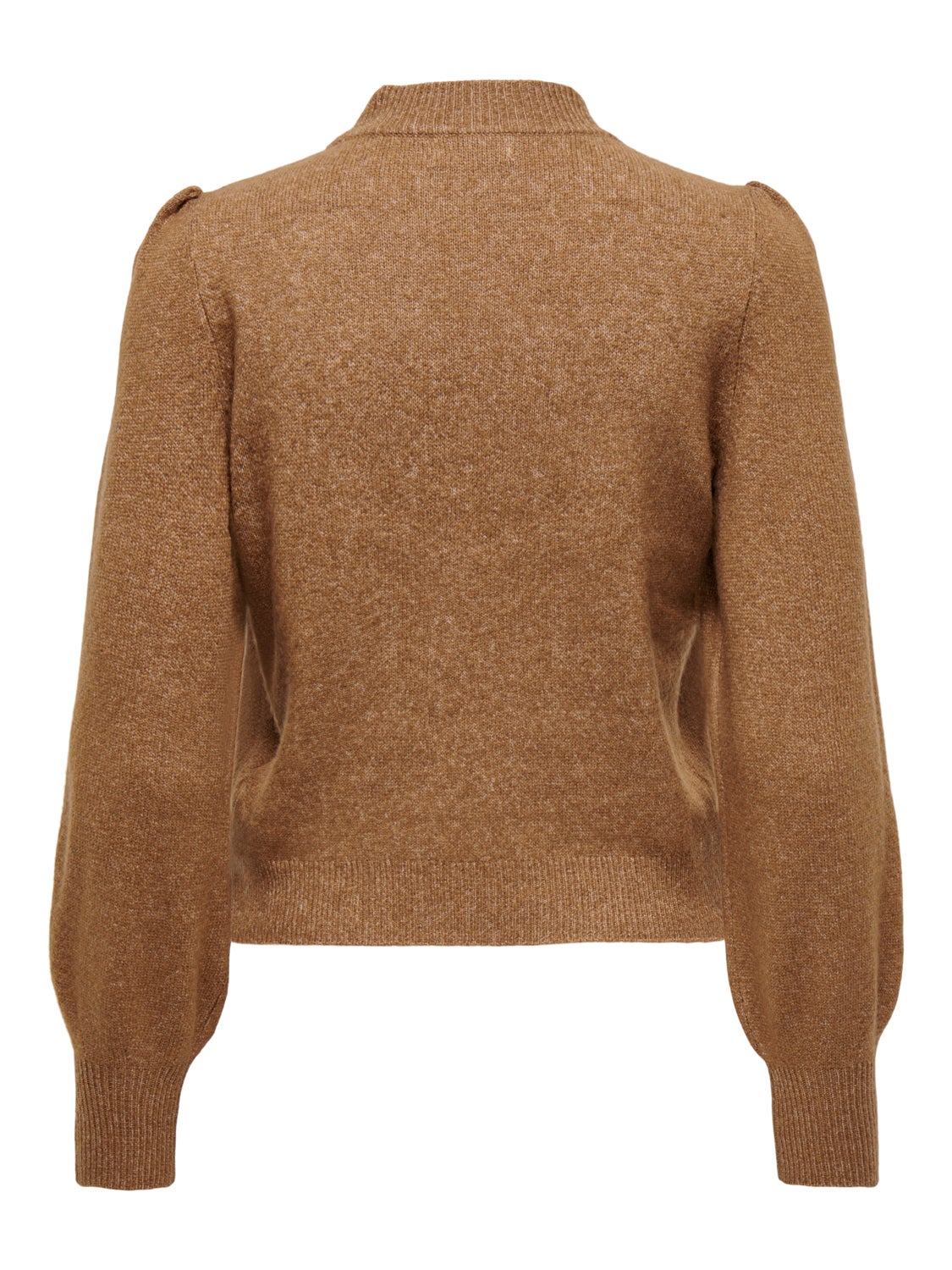 High neck knitted pullover
