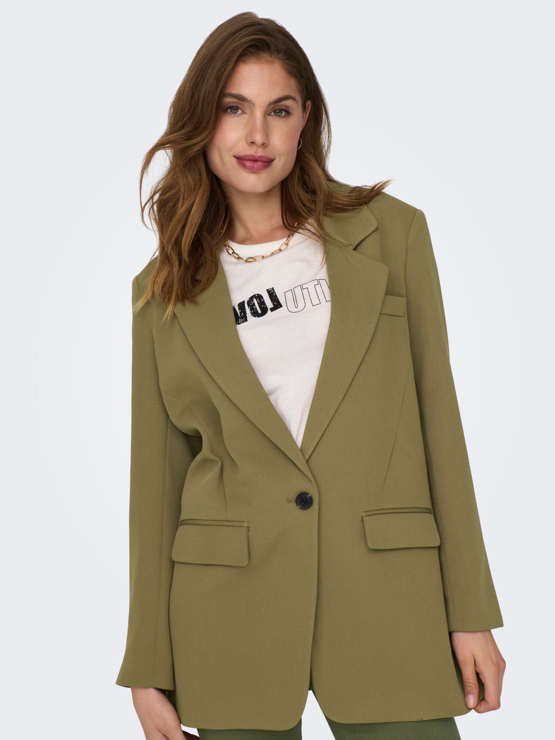 Oversized fit blazer