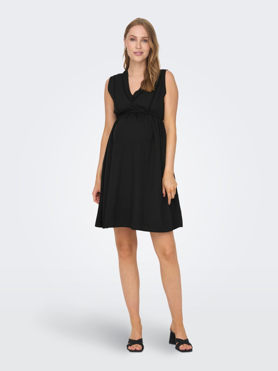 Mama Mini v-neck dress