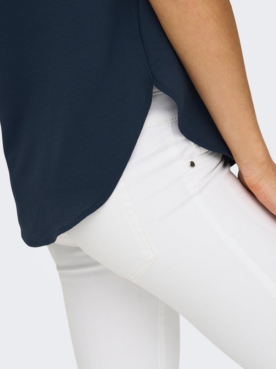 Loose Short Sleeved Top