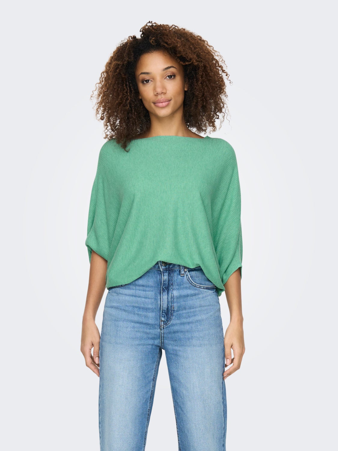 Batsleeve Knitted Pullover