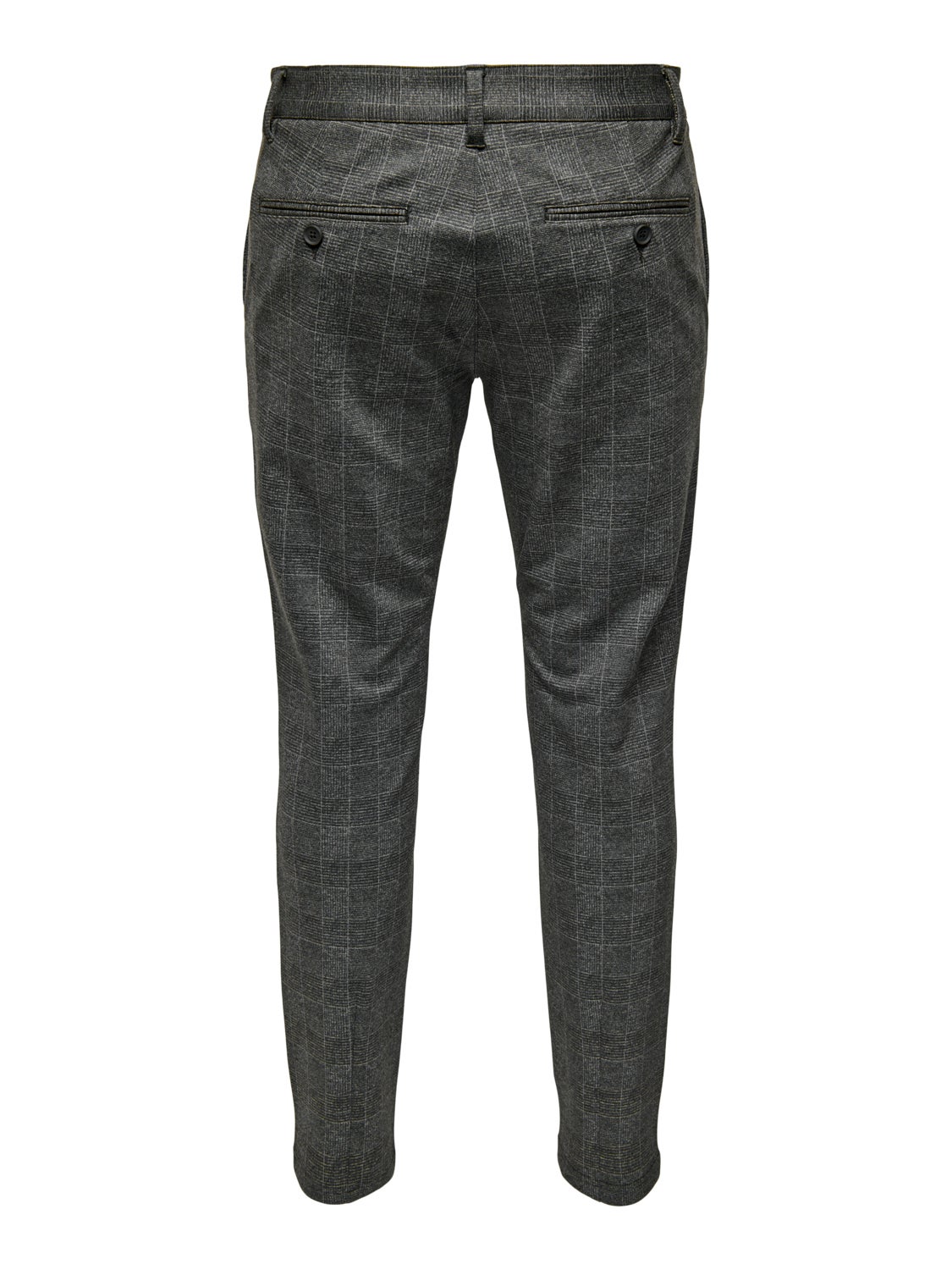 Checkered chinos