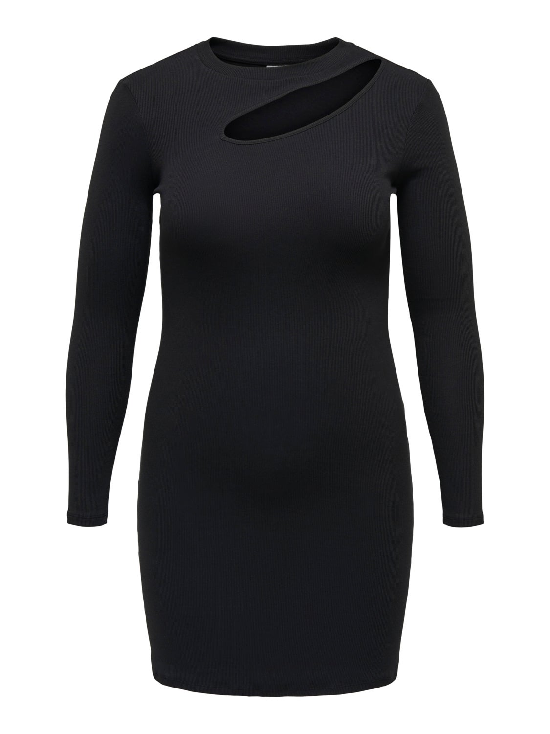 Curvy cut-out detail dress