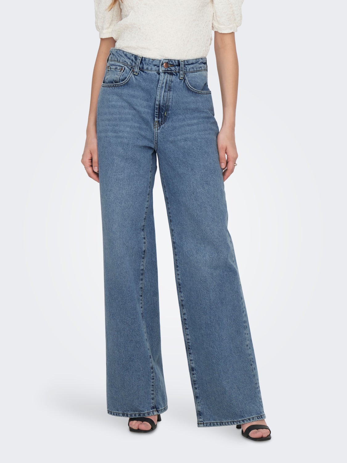 ONLHope life wide high waisted jeans