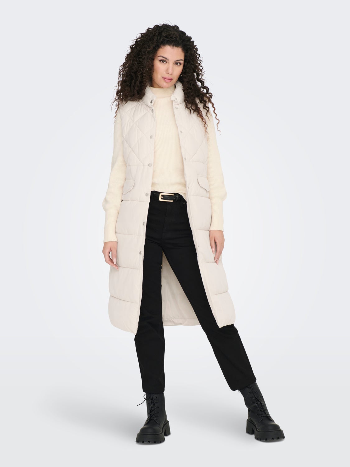 Long Quilted Waistcoat