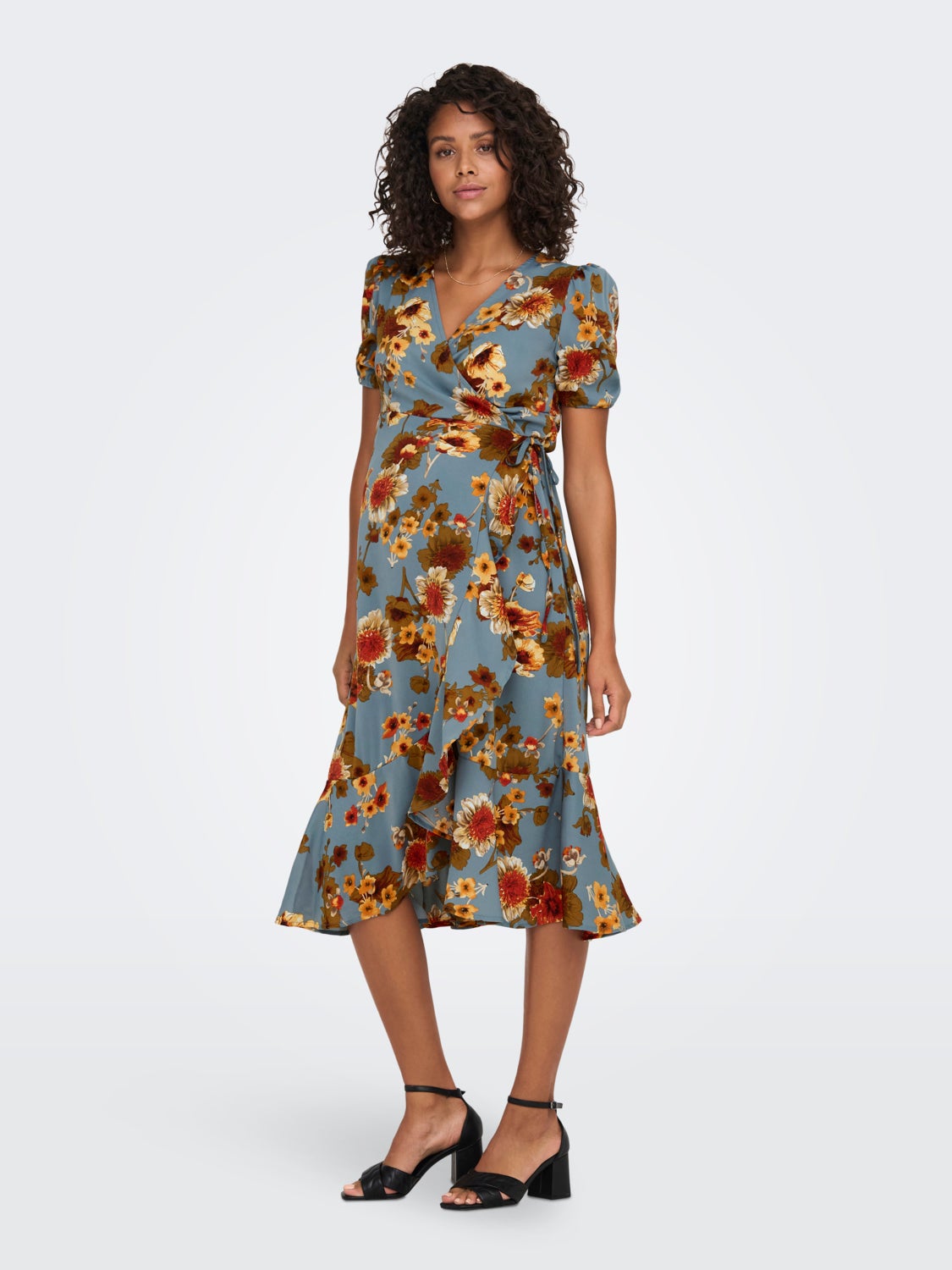 Mama Wrap Dress