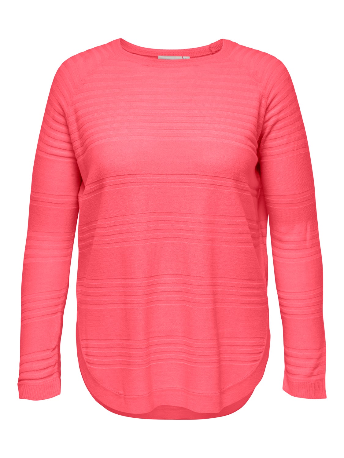 Curvy structured Knitted Pullover