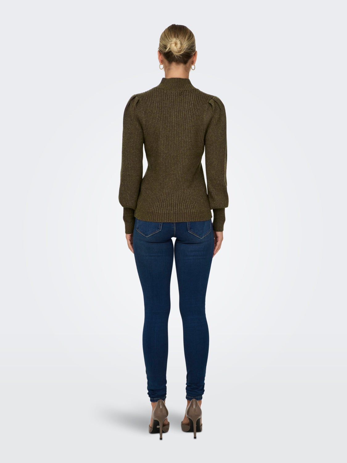 High neck Knitted Pullover