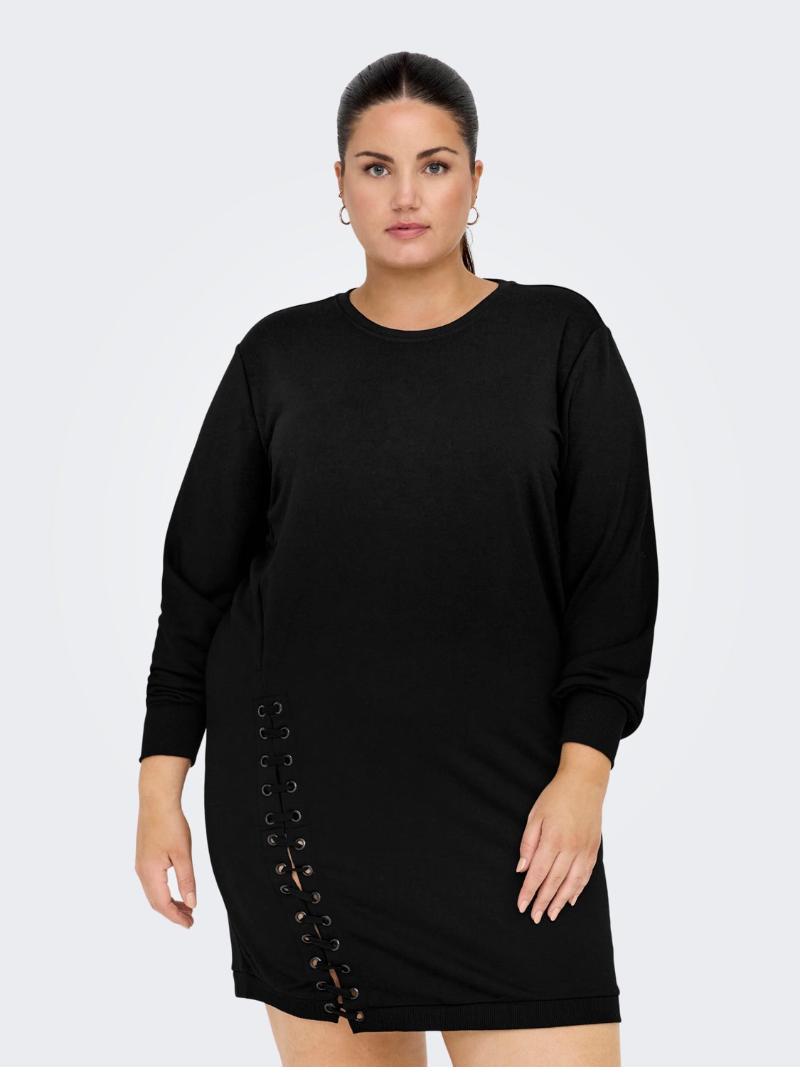 Curvy sweat dress