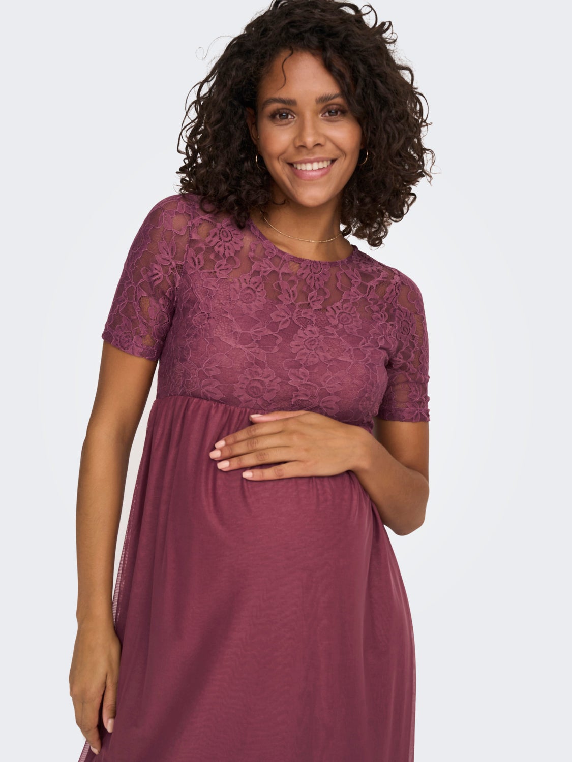 Mama Mesh Midi dress