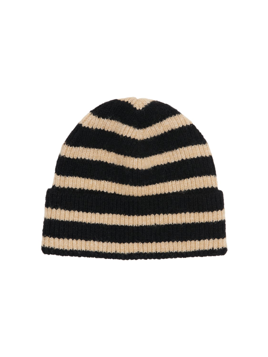 Rib knitted beanie