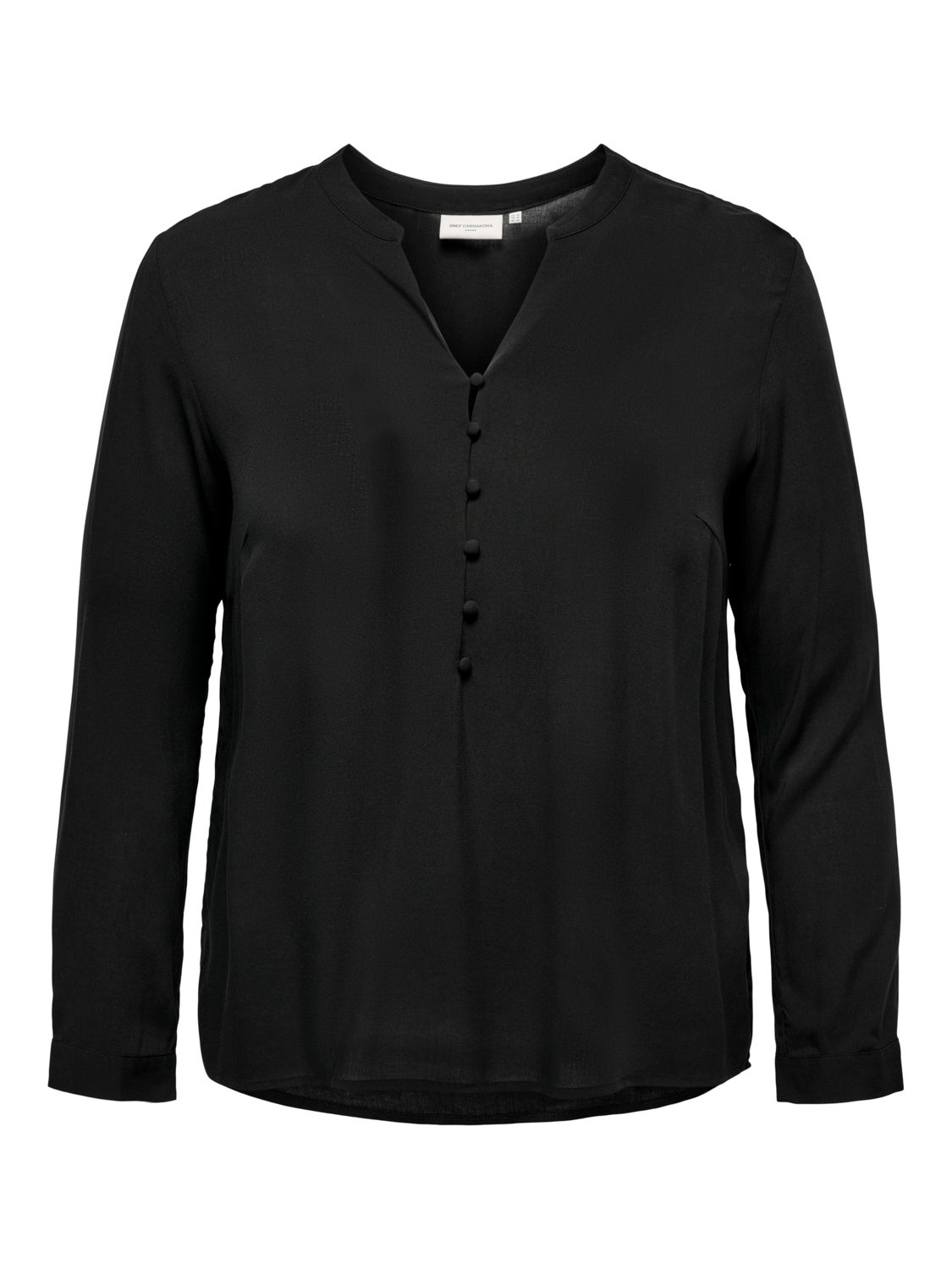 Curvy viscose Long Sleeved Top