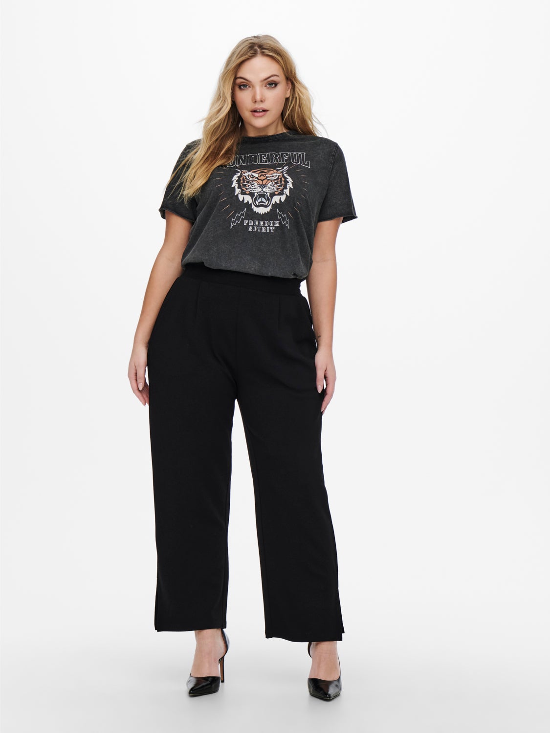 Curvy ankle Trousers